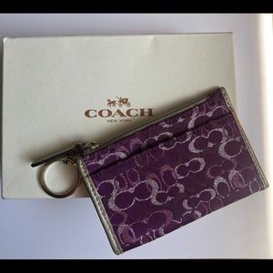 Coach Coin & Card Holder